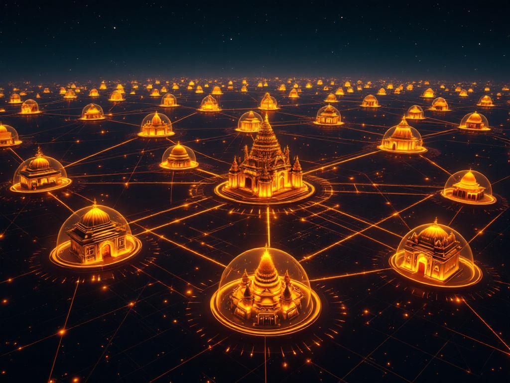 Isolated temple server pods with energy shield domes